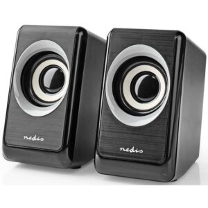 Boxa Pc 2.0 18w 3.5 Mm Jack Usb Nedis