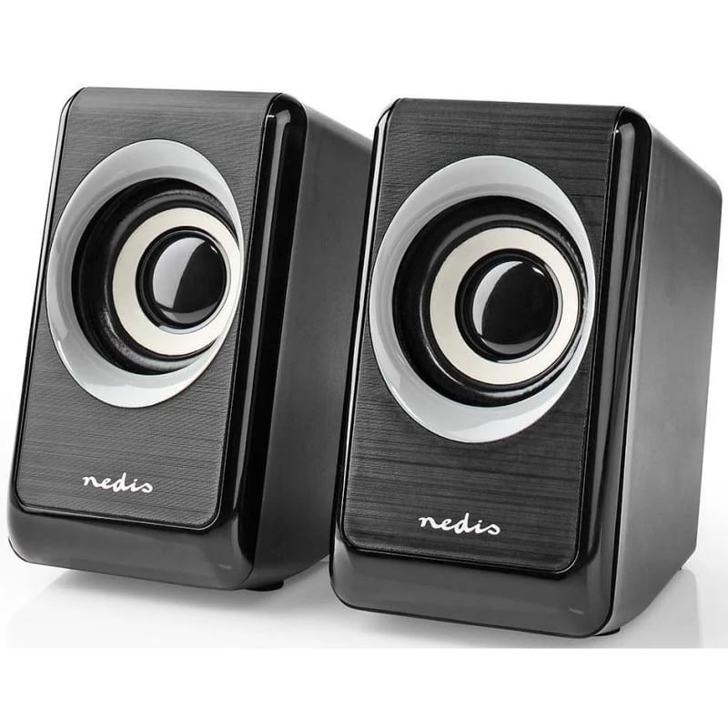 Boxa Pc 2.0 18w 3.5 Mm Jack Usb Nedis