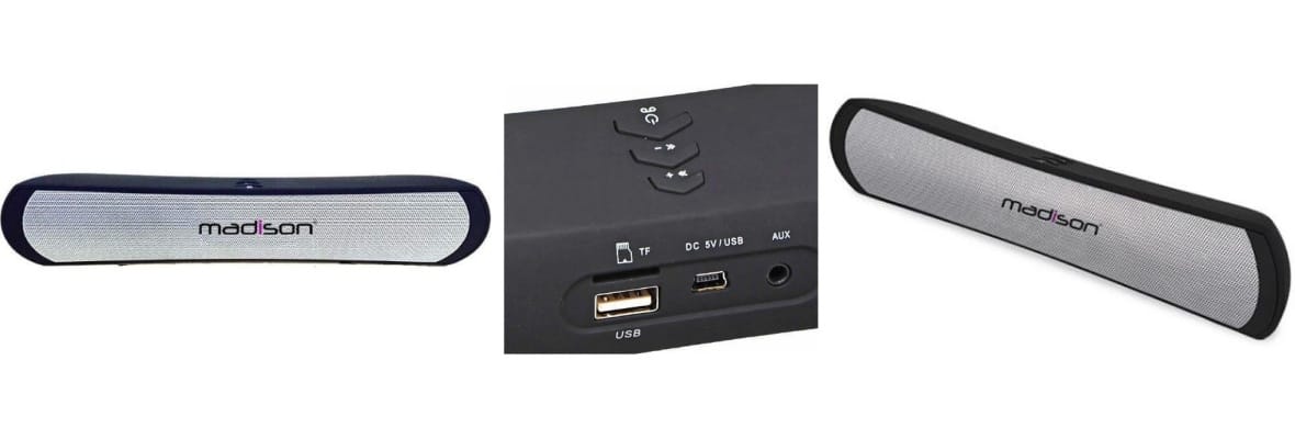 Boxa Portabila Madison 4w Cu Microfon Fm: Bluetooth: Sd: Usb Si Aux