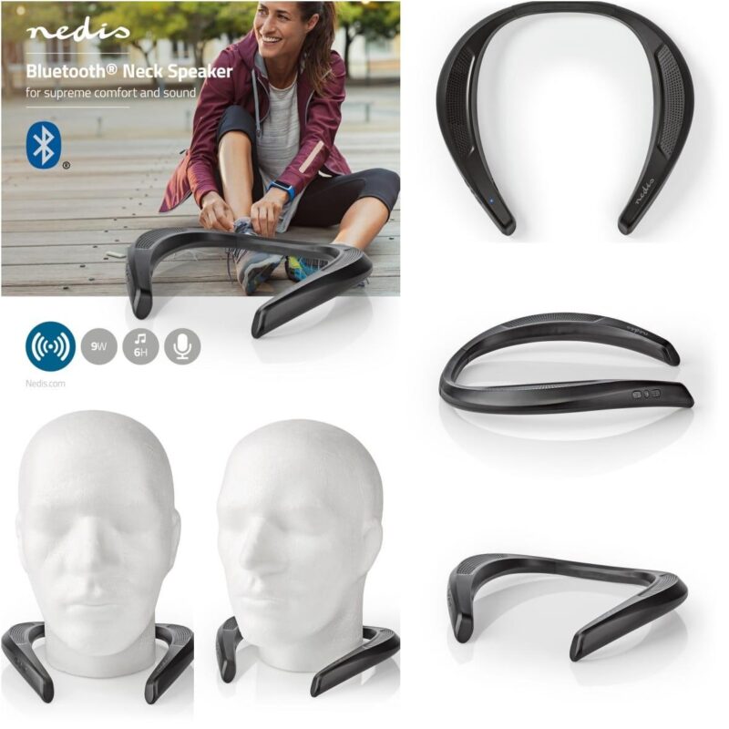 Boxa Portabila Pe Gat Nedis Bluetooth