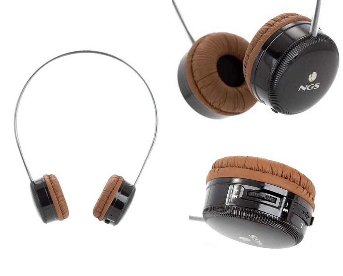 Casca Bluetooth 2.1 Vintage Artica Negru Ngs