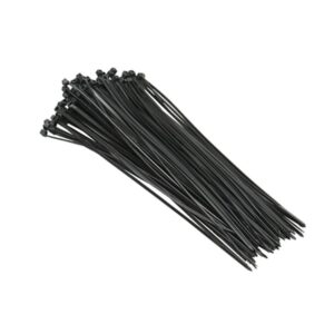Coliere Plastic 3.6x150mm Negru 100buc Well