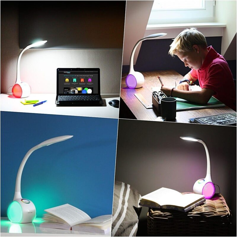 Lampa Birou Led Cu Lampa Veghe Omega 2