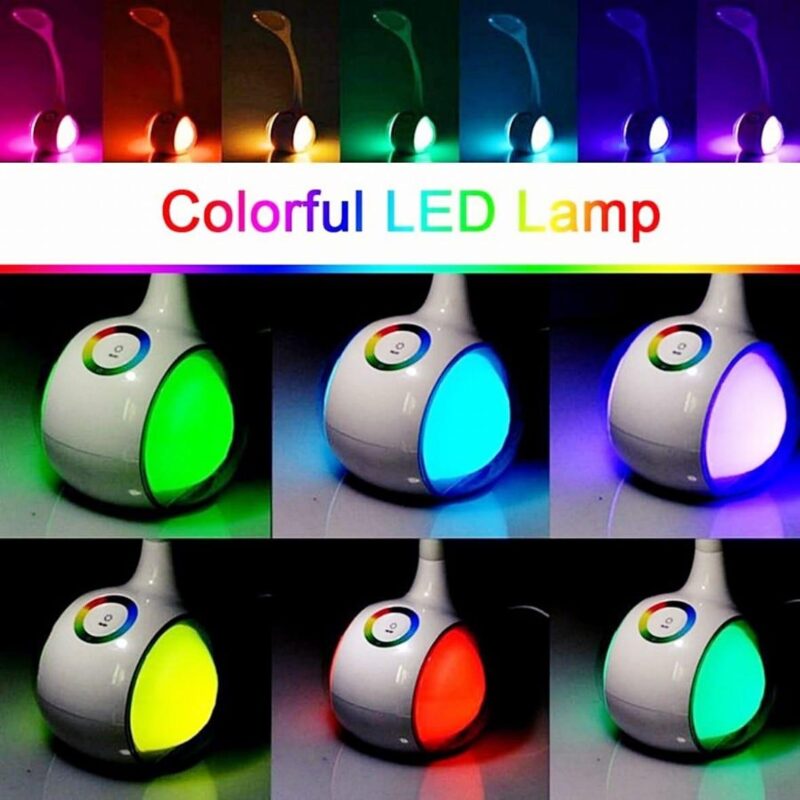 Lampa Birou Led Cu Lampa Veghe Omega 6