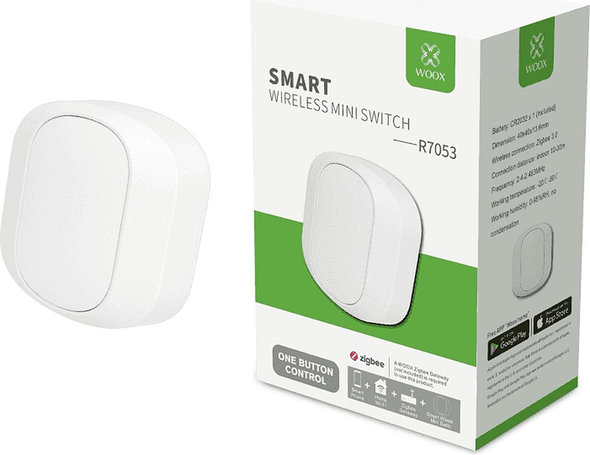 Mini Intrerupator Fara Fir Inteligent Woox R7053 Zigbee 3.0