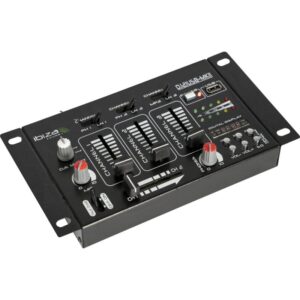 Mixer Usb Cu Afisaj Cu Led Uri Ibiza Dj21usb Mkii4