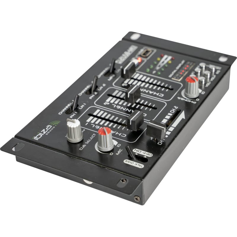 Mixer Usb Cu Afisaj Cu Led Uri Ibiza Dj21usb Mkii5