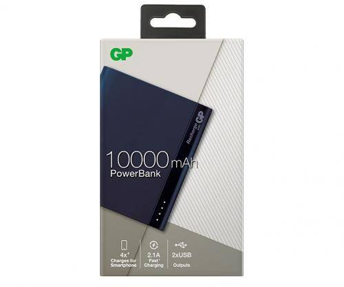 acumulator extern powerbank 10000mah albastru gp b10a 3