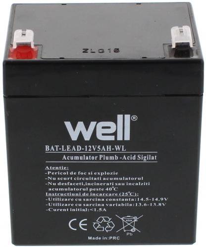 acumulator plumb acid 12v 5ah well bat lead 12v5ah wl 4