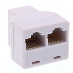 adaptor 1x rj11 6p4c mama 2x rj11 6p4c mama alb well