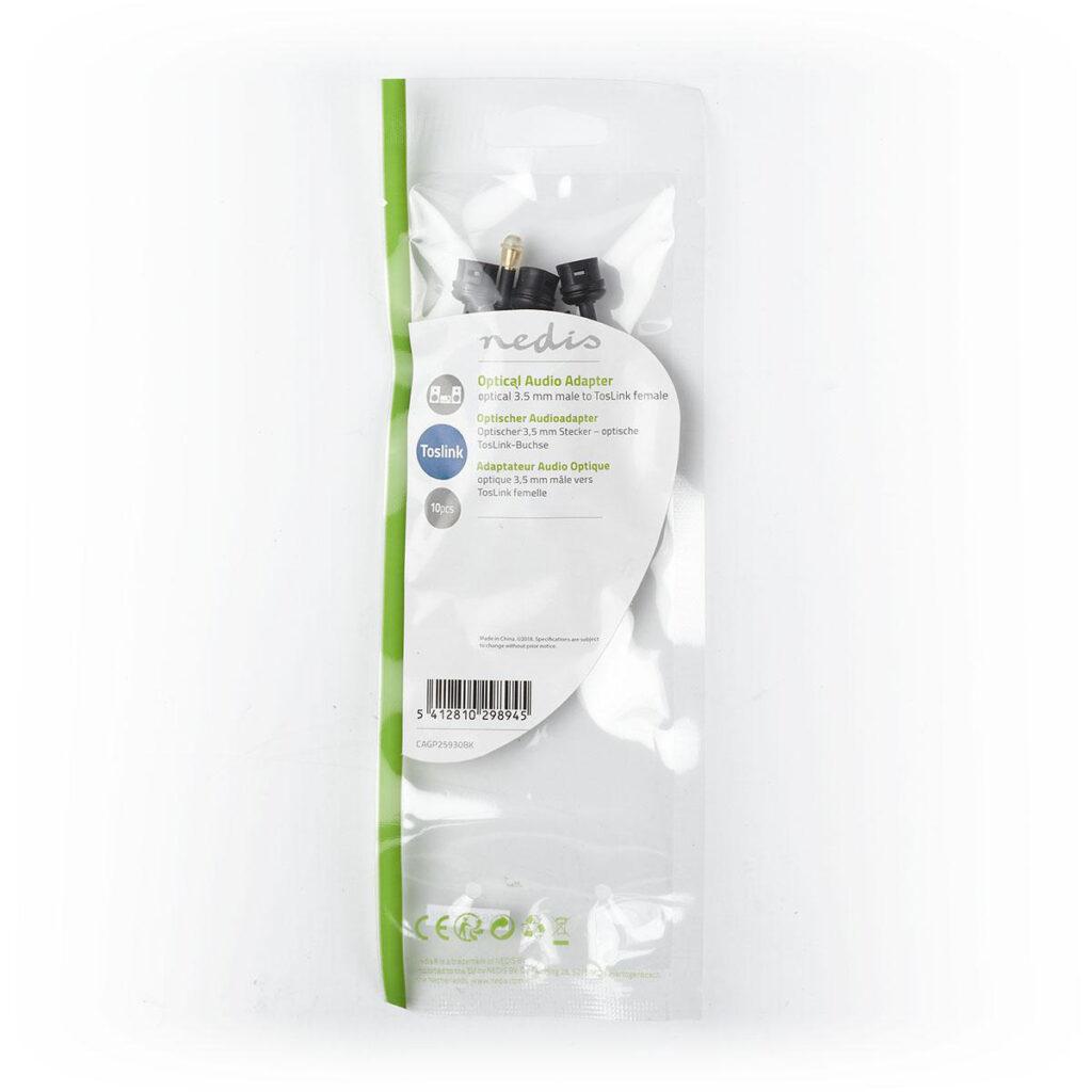adaptor 35 mm mini tata la toslink mama nedis 3
