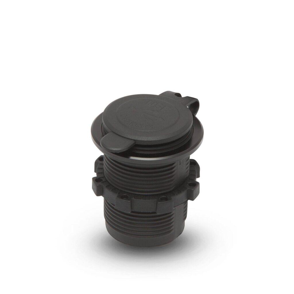 adaptor auto cu lumina rosie usb 31a instalabil in locas bricheta 1224v m n c 2