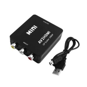 adaptor convertor av 3x rca la hdmi