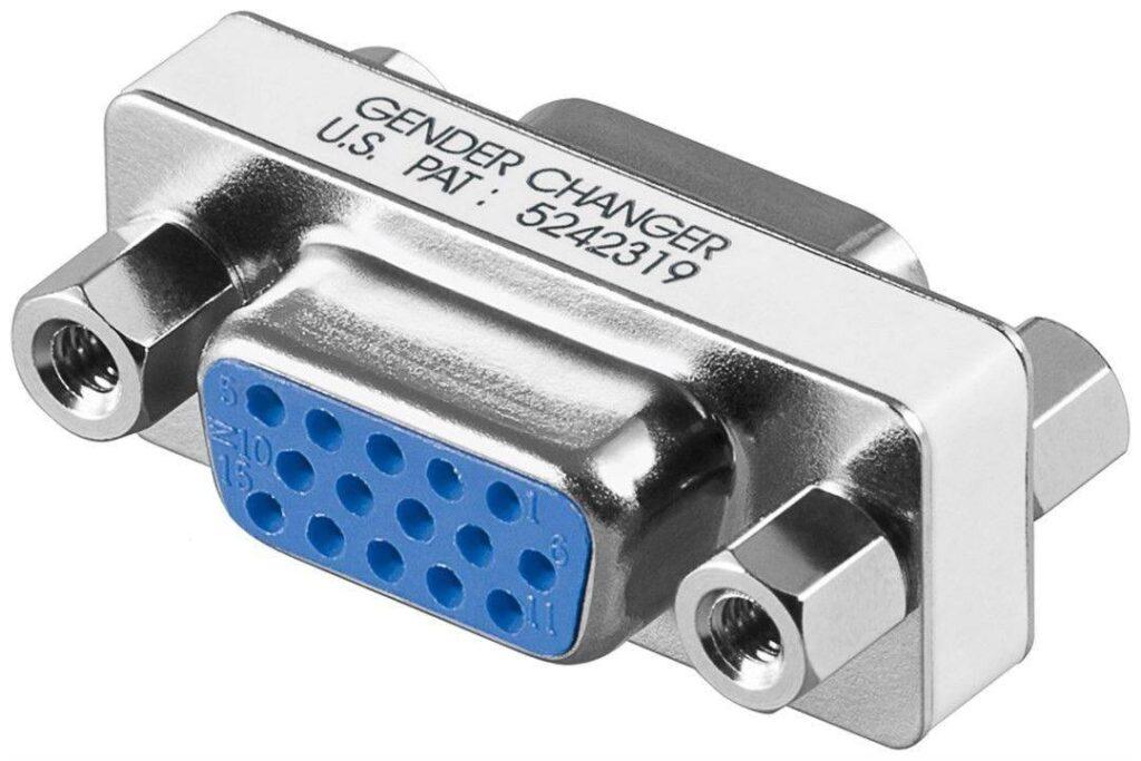 adaptor d sub 15 pini vga mama vga mama