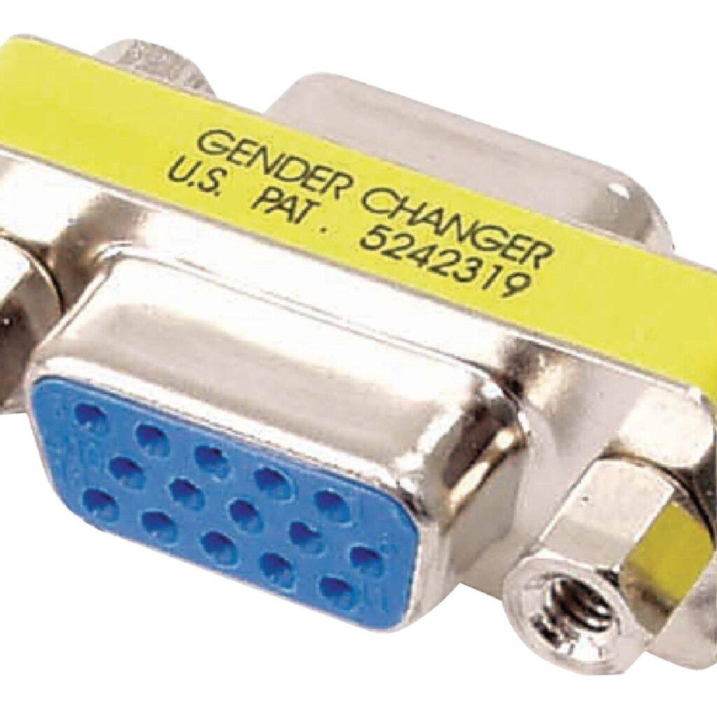 adaptor d sub vga 15 pini mama 15 pini mama valueline