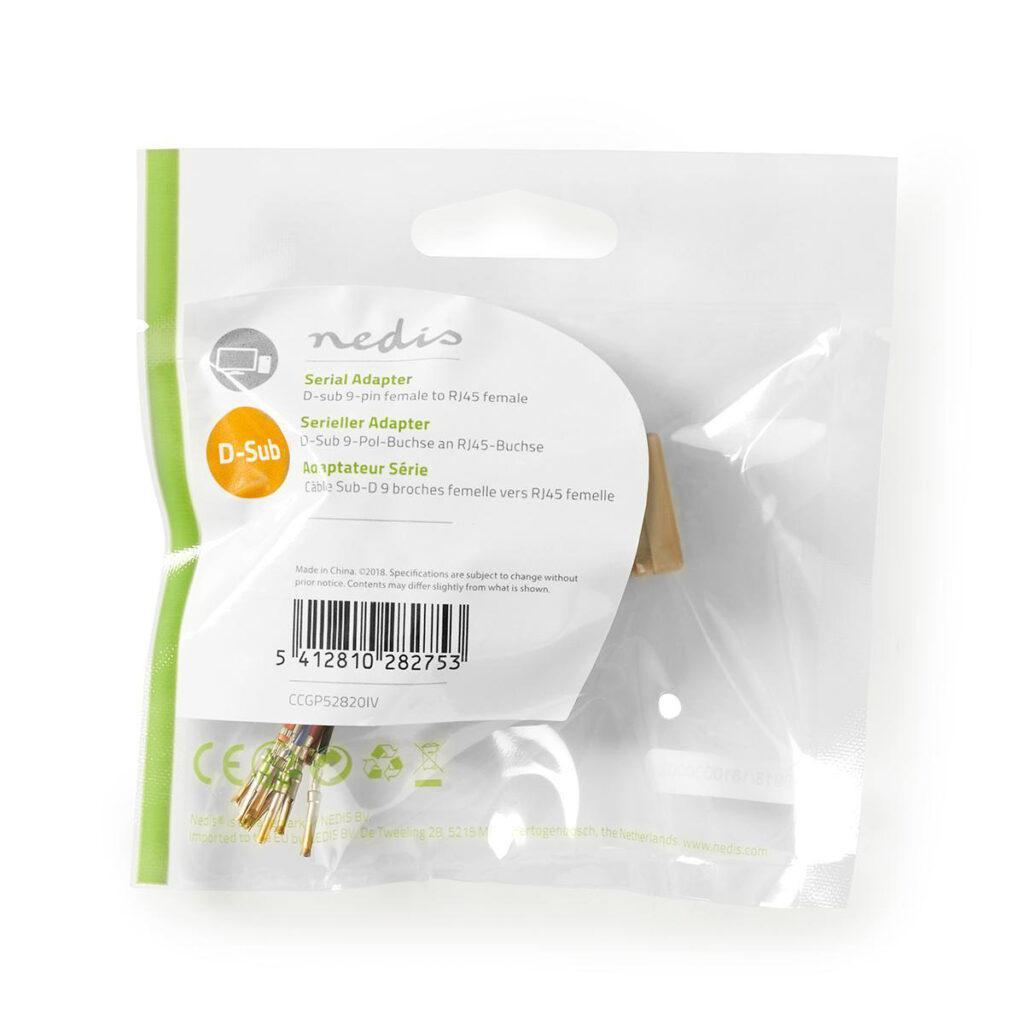 adaptor db9 mama rj45 mama nedis 3