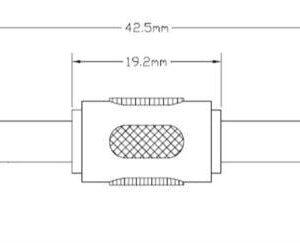 adaptor dc 55x21mm tata tata goobay 1