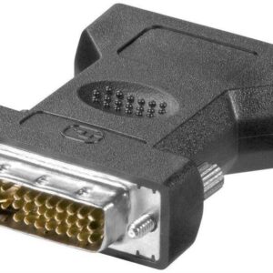 adaptor dvi i 245 tata la 15 pini hd mama vga goobay