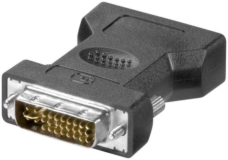 adaptor dvi i 245 tata la 15 pini hd mama vga goobay