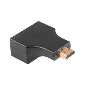 adaptor extender hdmi 2x rj45 mama 1