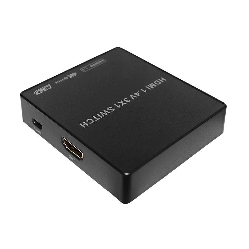 adaptor hdmi 3 intrari la 1 iesire hdmi 14v 4k 3d cabletech 1