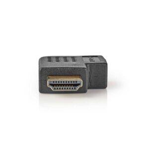 adaptor hdmi hdmi mama cotit stanga mare viteza cu ethernet nedis 1