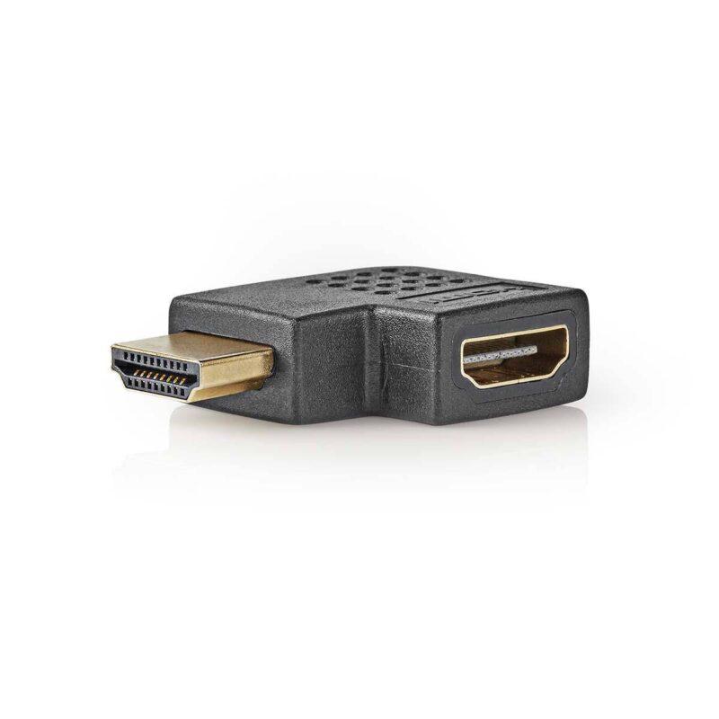adaptor hdmi hdmi mama cotit stanga mare viteza cu ethernet nedis 3