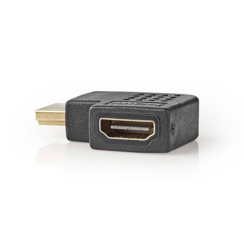 adaptor hdmi hdmi mama cotit stanga mare viteza cu ethernet nedis 4