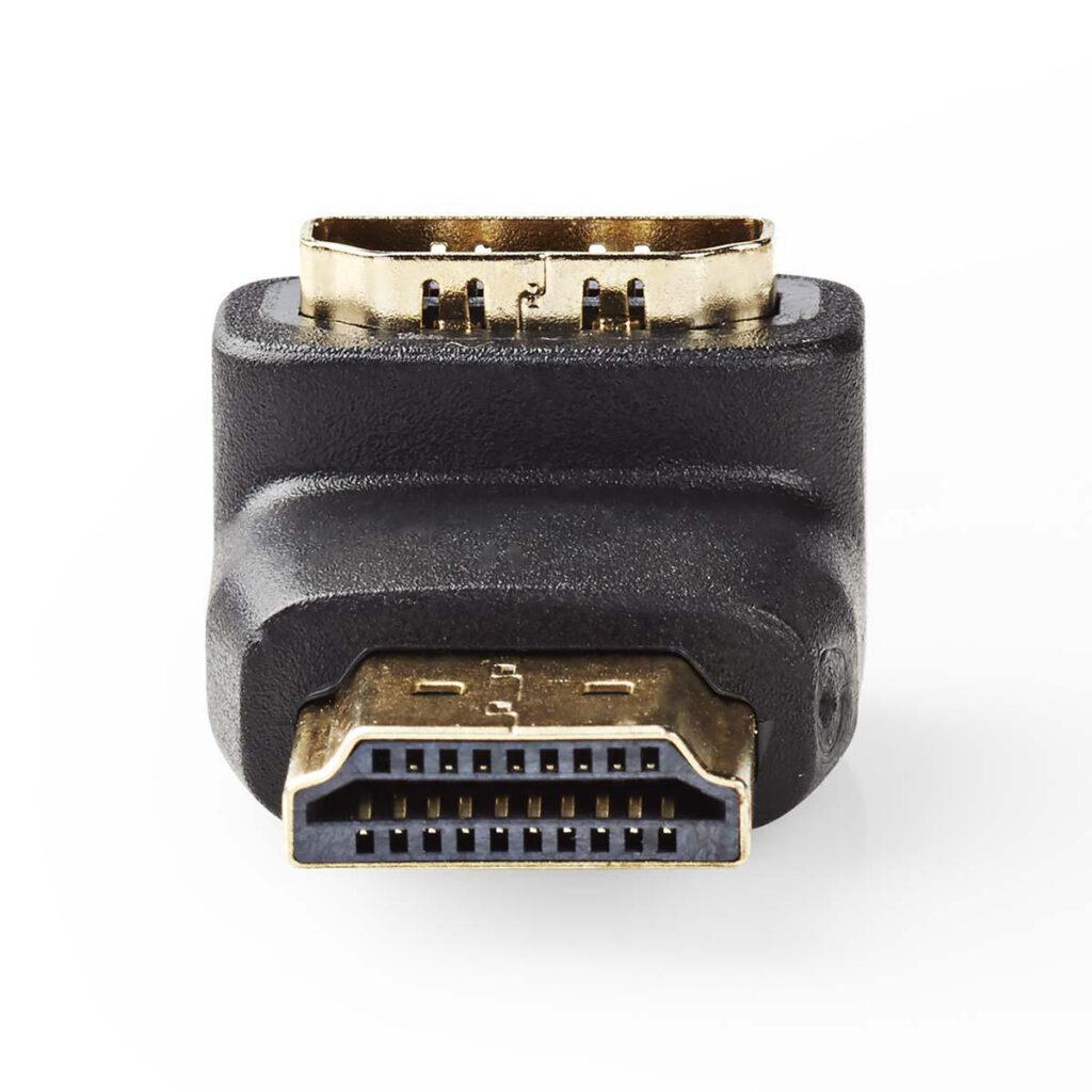 adaptor hdmi tata conector 90 grade intrare mama hdmi nedis 1