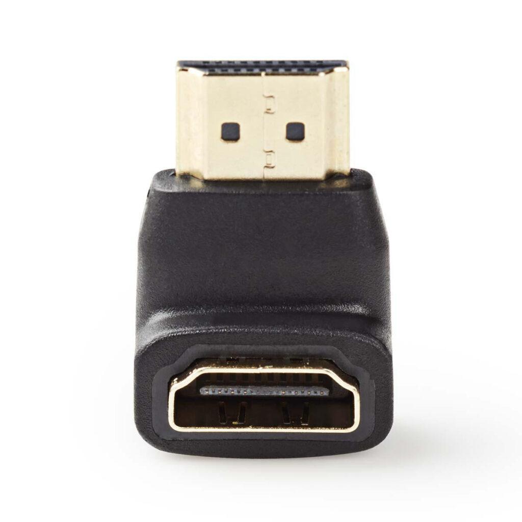 adaptor hdmi tata conector 90 grade intrare mama hdmi nedis 2