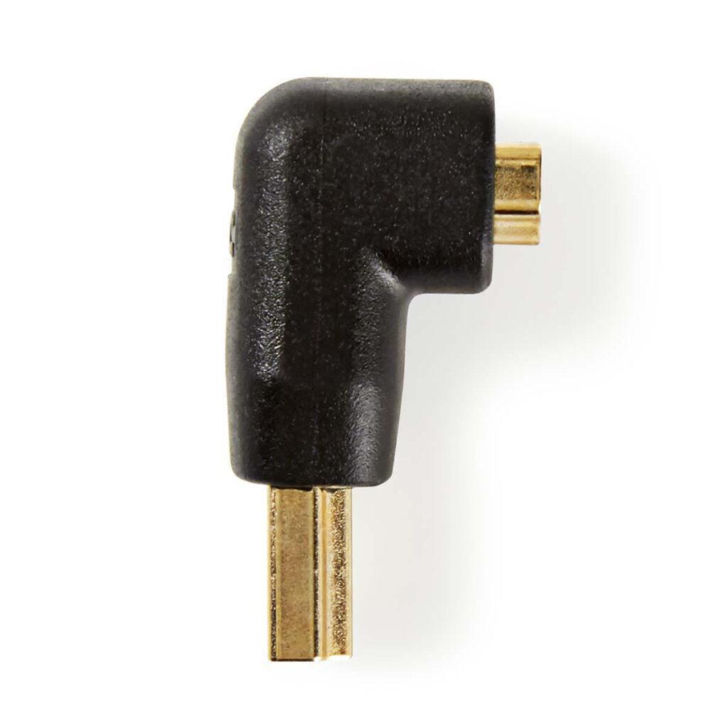 adaptor hdmi tata conector 90 grade intrare mama hdmi nedis 3