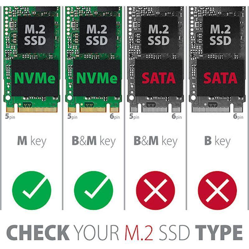 adaptor intern pcem2 n pci e 30 4x m2 ssd nvme suport ssd pana la 80mm axagon 1