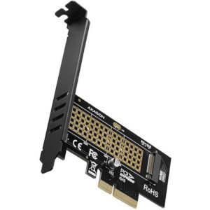 adaptor intern pcem2 n pci e 30 4x m2 ssd nvme suport ssd pana la 80mm axagon