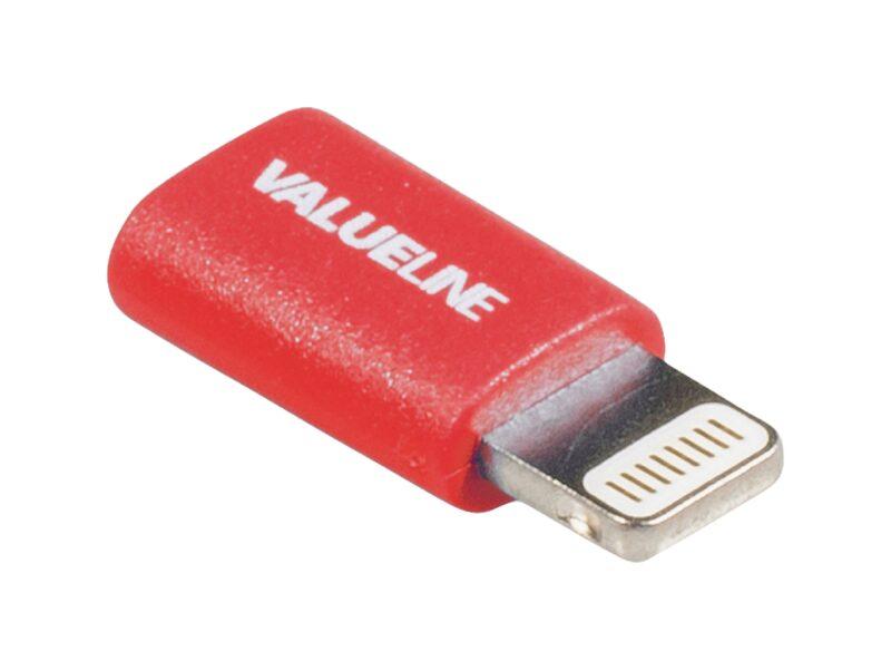 adaptor iphone lightning tata micro usb mama rosu valueline 1 scaled