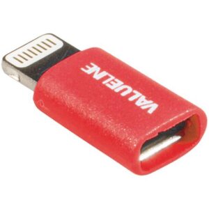 adaptor iphone lightning tata micro usb mama rosu valueline scaled