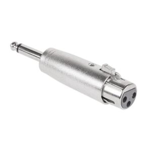 adaptor jack 63 tata mono la xlr mama