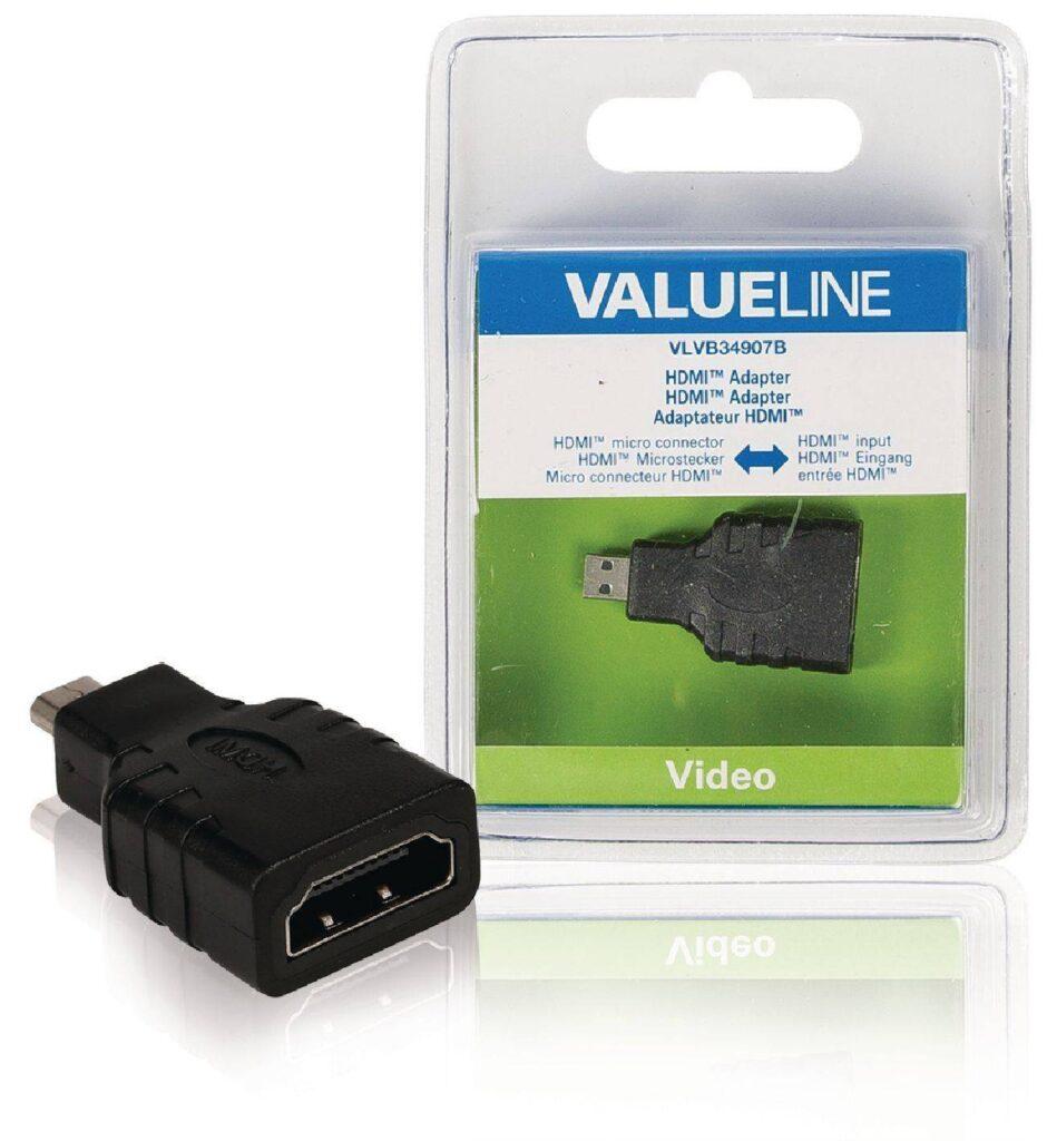 adaptor micro hdmi intrare hdmi valueline 1