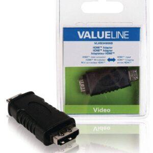 adaptor mini hdmi intrare hdmi valueline