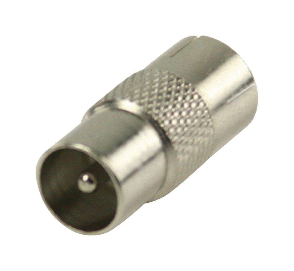 adaptor prelungire coaxial tata coaxial mama conector metalic valueline