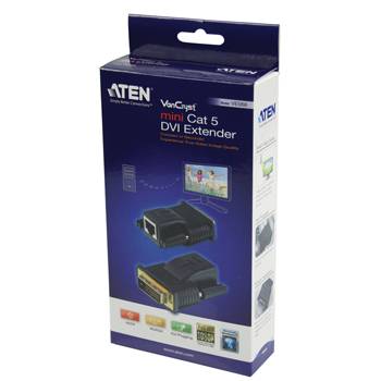 adaptor prelungitor dvi prin utp pana la 20m aten 2