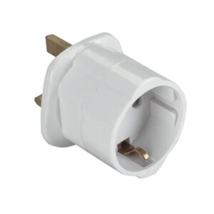 adaptor priza eu schuko priza uk 13a cu pamantare pentru calatorii 1