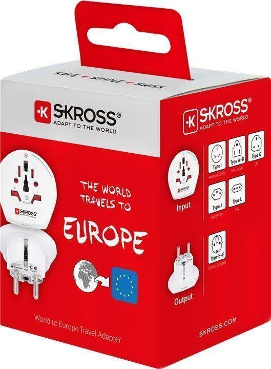 adaptor priza universal world eu skross 5