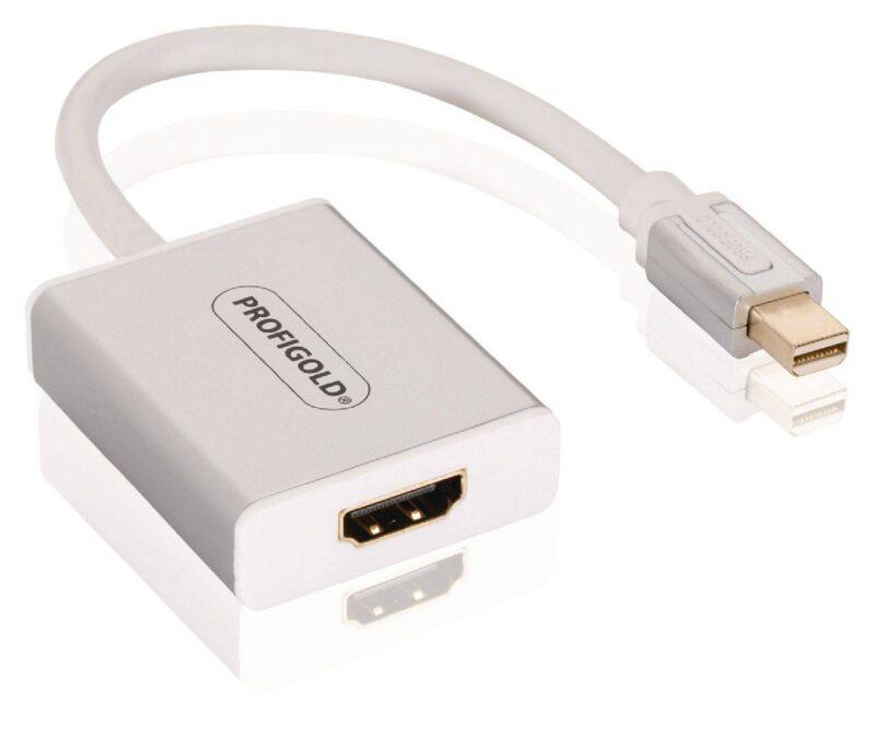 adaptor profesional mini displayport hdmi v11 02m alb profigold 3