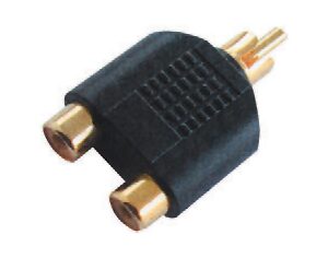 adaptor rca la 2x rca mama aurit cabletech 1