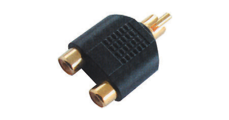 adaptor rca la 2x rca mama aurit cabletech 1