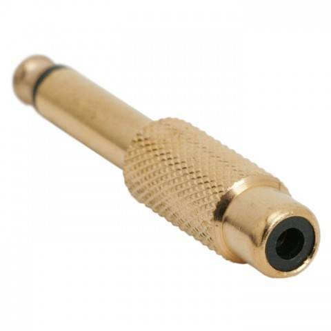adaptor rca mama la 635 jack mono tata aurit 1