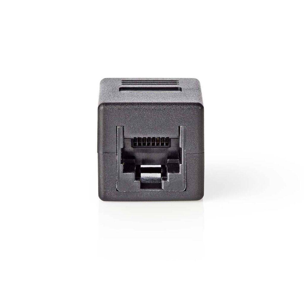 adaptor retea cat6 rj45 8p8c mama rj45 8p8c mama negru nedis 2