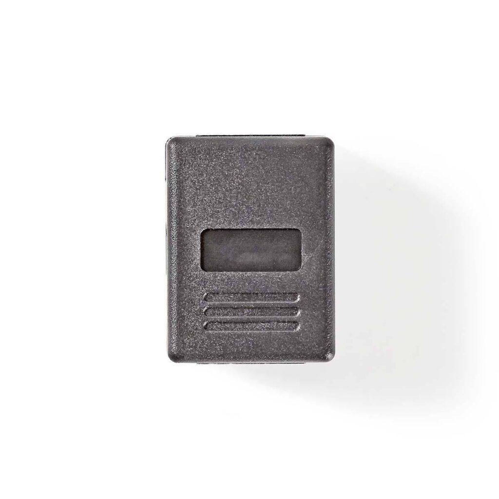 adaptor retea cat6 rj45 8p8c mama rj45 8p8c mama negru nedis 5