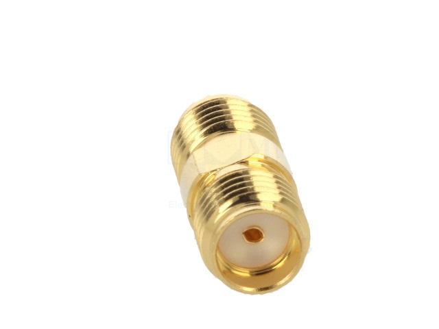 adaptor sma mama rp sma tata reverse drept 50ohm teflon aurit amphenol 132169rp 2
