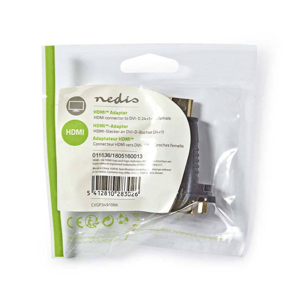 adaptor tata hdmi dvi d 241 pini mama nedis 4